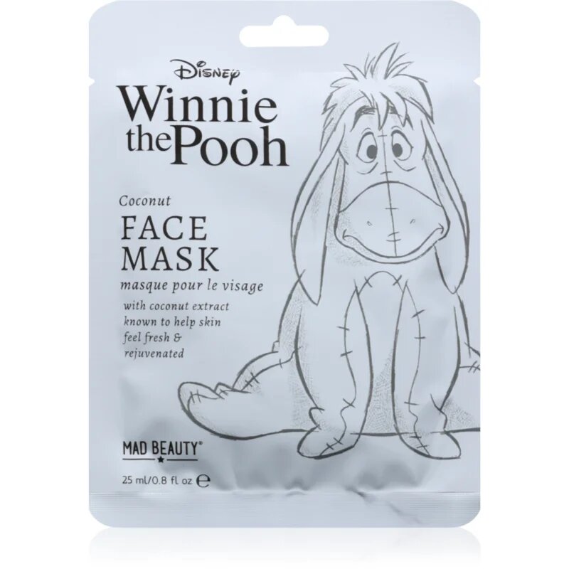 Mad Beauty Winnie The Pooh Eeyore подхранваща платнена маска 25 мл.
