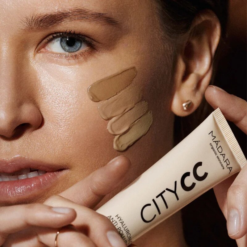 Mádara MÁDARA City CC CC крем за уеднаквяване тена на лицето SPF 15 цвят Beige 40 мл.