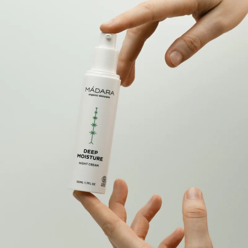 Mádara MÁDARA Deep Moisture нощен крем за интензивна хидратация 50 мл.