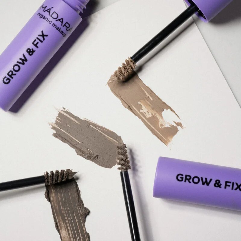 Mádara MÁDARA Grow & Fix тониращ гел за вежди цвят Ash Brown 425 мл.