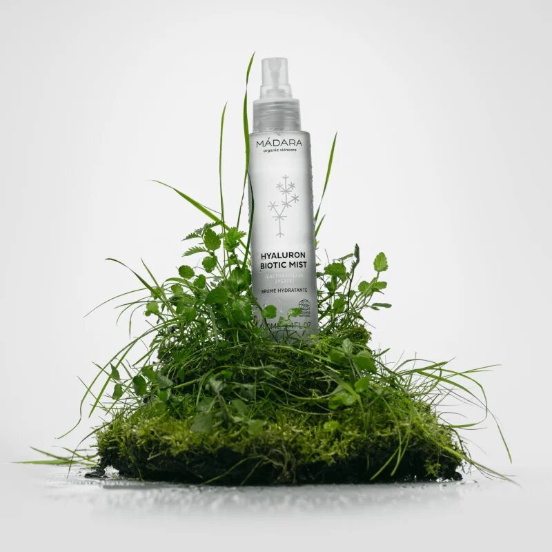 Mádara MÁDARA Hyaluron Biotic Mist емулсия за лице с хиалуронова киселина 100 мл.