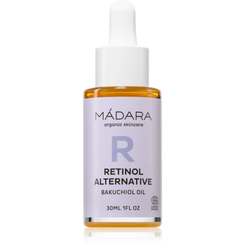 Mádara MÁDARA Retinol Alternative Bakuchiol Oil подмладяващо олио за лице с хидратиращ ефект 30 мл.