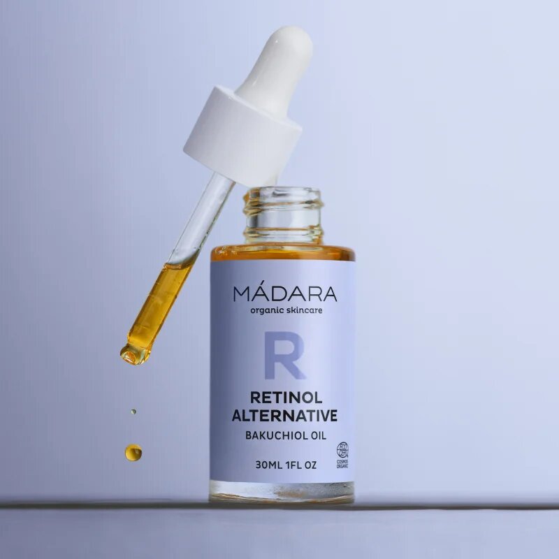 Mádara MÁDARA Retinol Alternative Bakuchiol Oil подмладяващо олио за лице с хидратиращ ефект 30 мл.