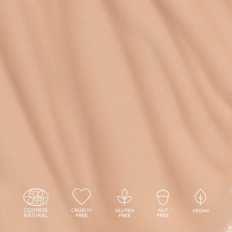 Mádara MÁDARA Skin Equal озаряващ фон дьо тен за естествен вид SPF 20 цвят #30 Rose Ivory 30 мл.