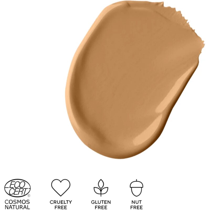 Mádara MÁDARA Skinonym Semi-Matte Peptide дълготраен фон дьо тен с пептиди цвят Golden Sand 50 30 мл.