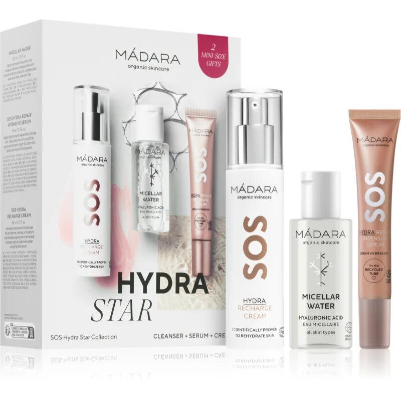 Mádara MÁDARA SOS Hydra Star комплект за дехидратирана суха кожа