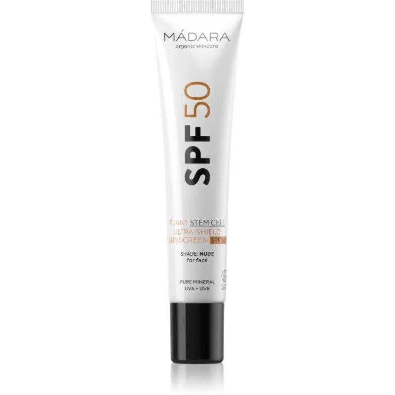 Mádara MÁDARA SPF50 слънцезащитен крем за лице SPF 50 40 мл.