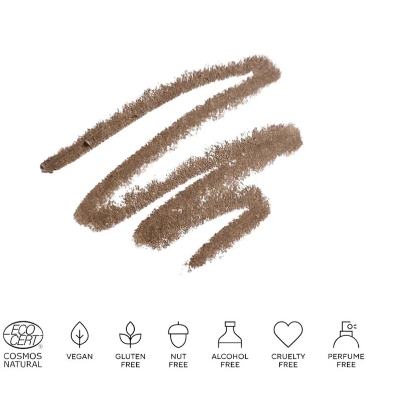 Mádara MÁDARA The Brow Pencil молив за вежди цвят #3 Light Brown 1 гр.