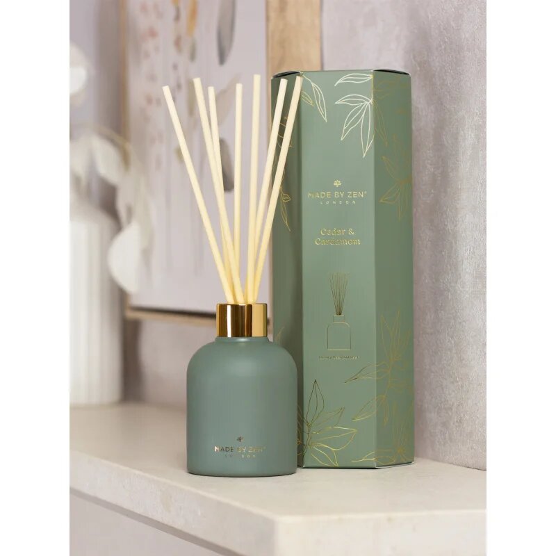 MADE BY ZEN Cedar & Cardamom aроматизиращ дифузер с пълнител 120 мл.