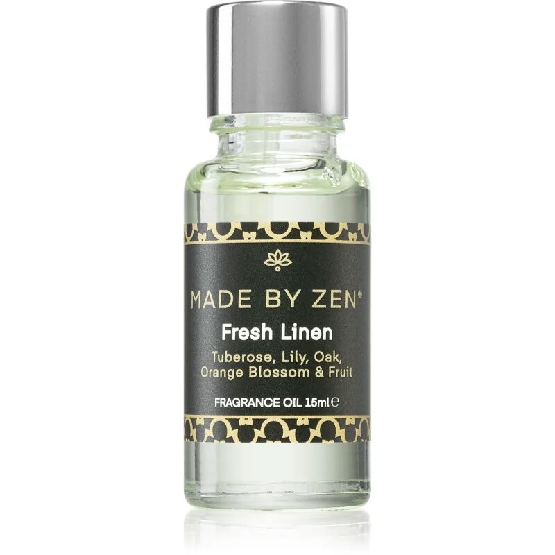 MADE BY ZEN Fresh Linen ароматично масло 15 мл.