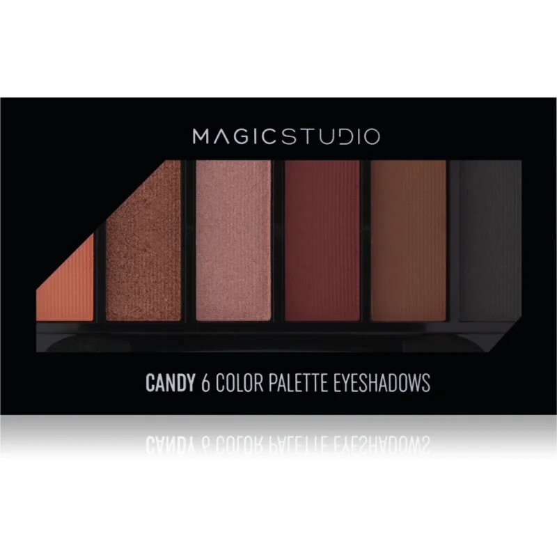 Magic studio 6 Color Palette Eyeshadows палитра сенки за очи цвят 6.3 гр.
