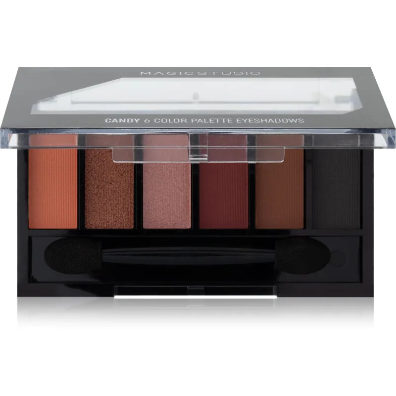 Magic studio 6 Color Palette Eyeshadows палитра сенки за очи цвят 6.3 гр.