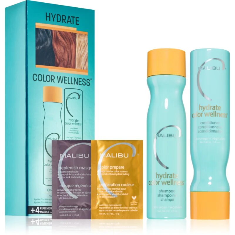 Malibu C Hydrate Color Wellness Collection комплект за боядисана коса