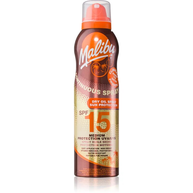 Malibu Continuous Spray сухо олио за тен 175 мл.