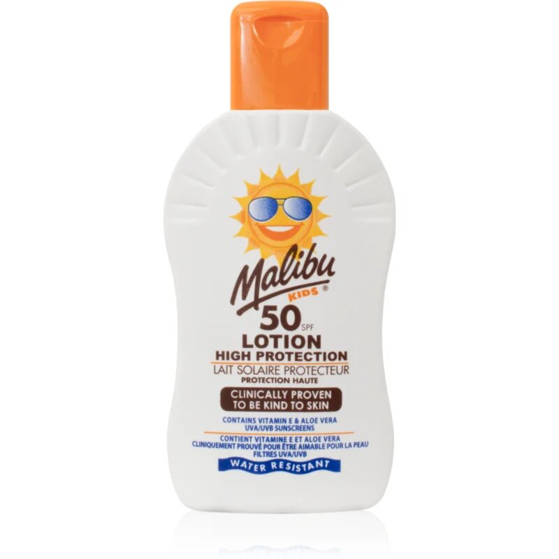 Malibu Kids Lotion защитно мляко SPF 50 за деца 200 мл.