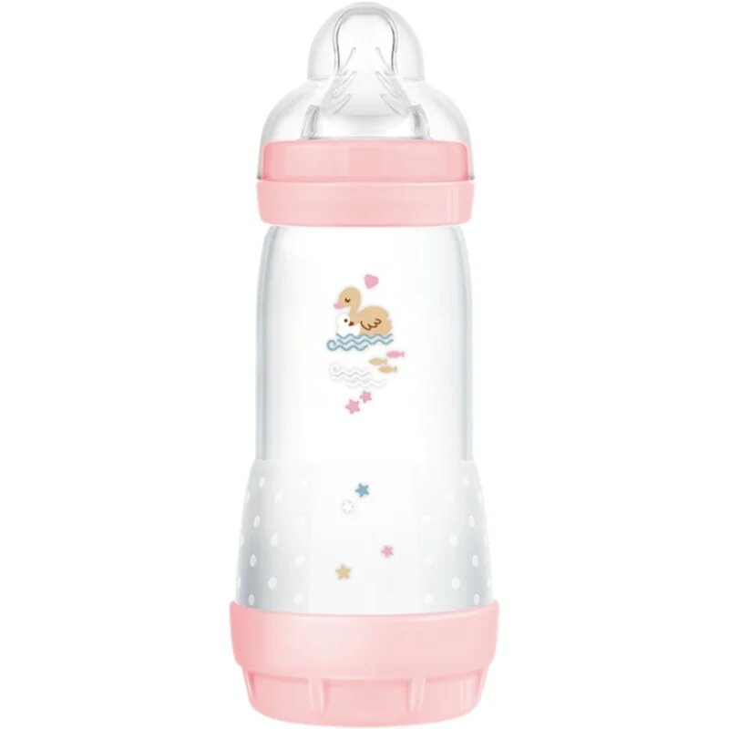 MAM Perfect Star Anti-colic Bottle шише против колики 4m+ Pink 1 бр.