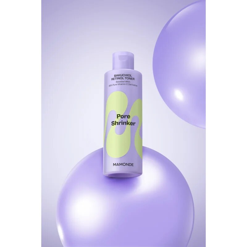 MAMONDE Pore Shrinker Bakuchiol Retinol Toner успокояващ тоник за лице за минимизиране на порите 200 мл.