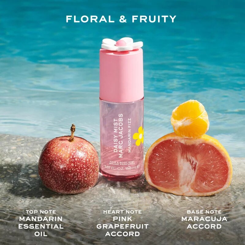 Marc Jacobs Daisy Mist Mandarin Fizz Парфюмирана мъгла за тяло и коса за жени 150 мл.