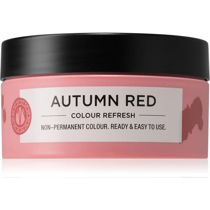 Maria Nila Colour Refresh Autumn Red нежна подхранваща маска без перманентни цветови пигменти издържа 4 – 10 измивания 6.60 100 мл.