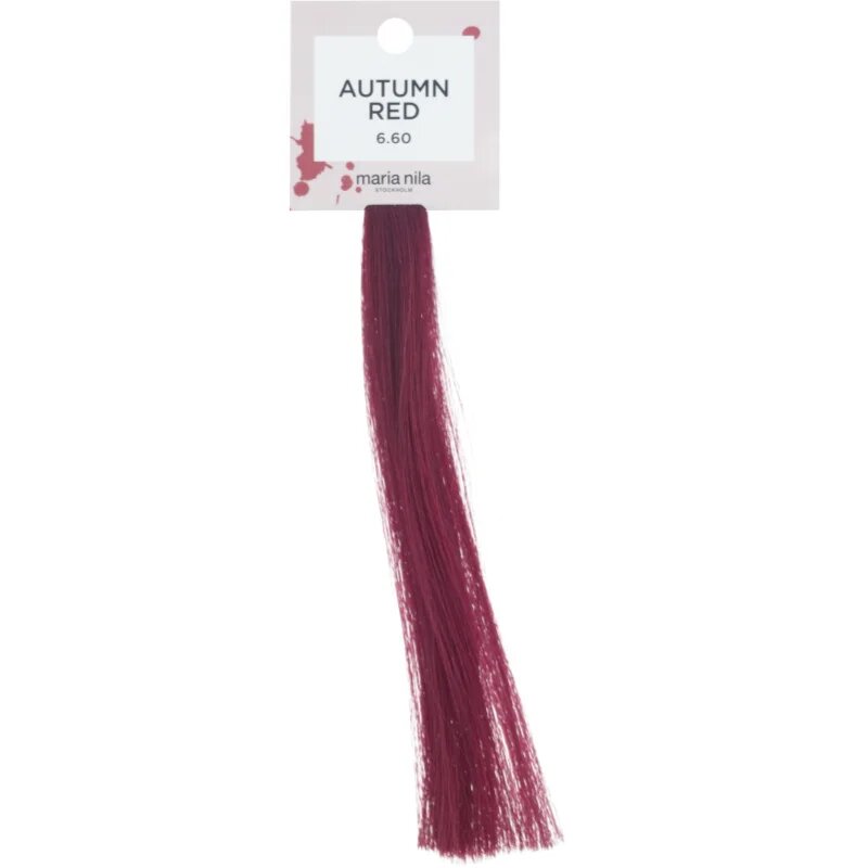 Maria Nila Colour Refresh Autumn Red нежна подхранваща маска без перманентни цветови пигменти издържа 4 – 10 измивания 6.60 300 мл.