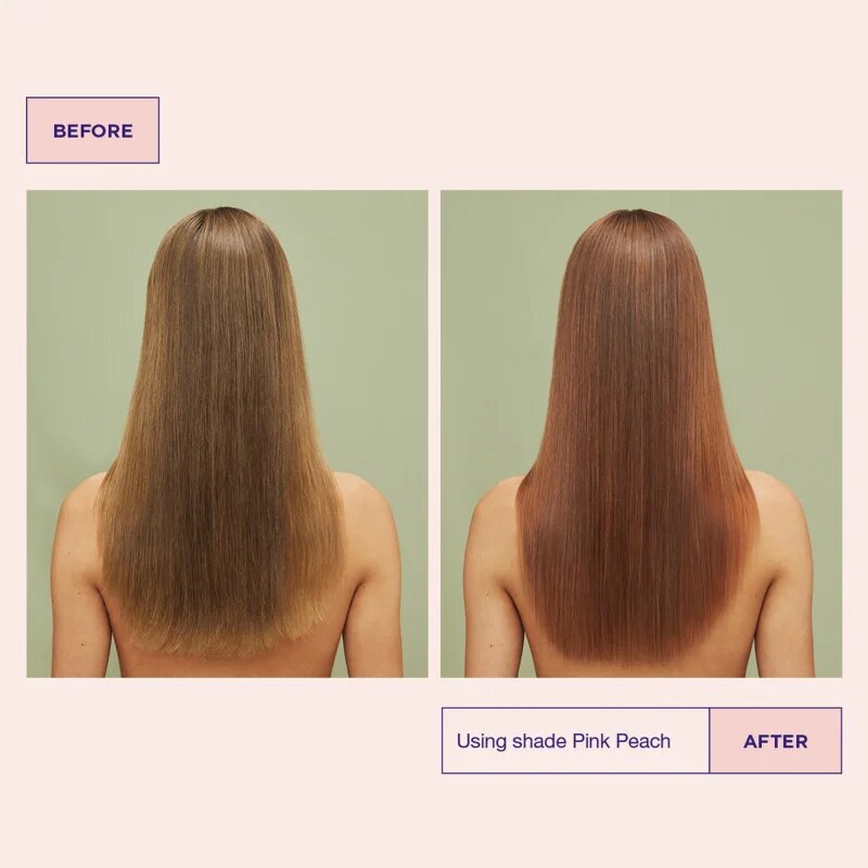 Maria Nila Colour Refresh нежна подхранваща маска без перманентни цветови пигменти цвят Pink Peach 9.46 300 мл.