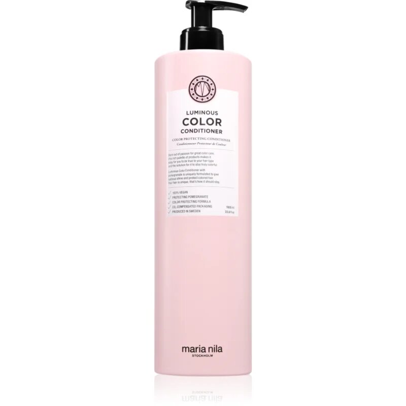 Maria Nila Luminous Colour Conditioner озаряващ и подсилващ балсам за боядисана коса без сулфати 1000 мл.