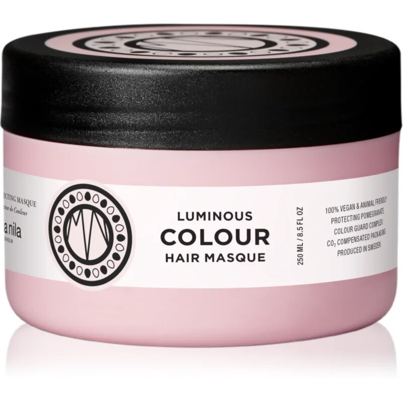 Maria Nila Luminous Colour Masque хидратираща и подхранваща маска за боядисана коса 250 мл.