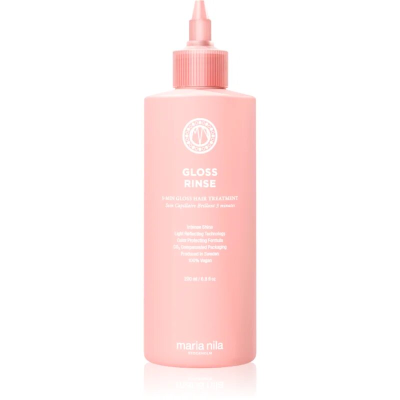 Maria Nila Mirror Gloss Rinse хидратираща грижа за блясък и мекота на косата 200 мл.