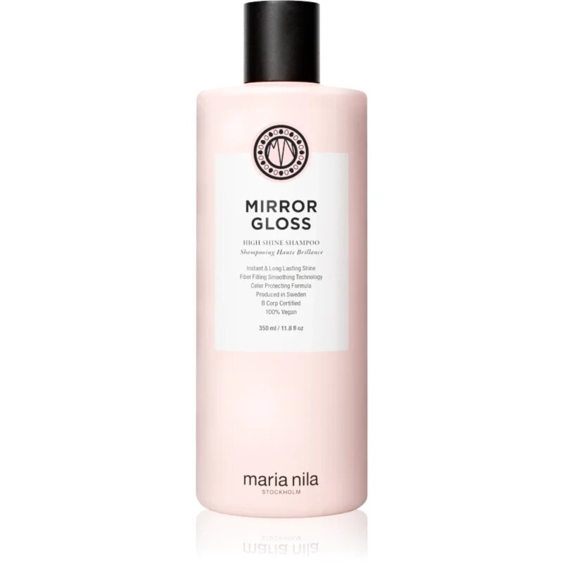 Maria Nila Mirror Gloss Shampoo подхранващ шампоан за блясък и мекота на косата 350 мл.