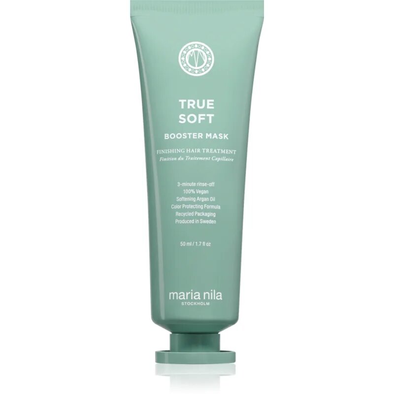 Maria Nila True Soft Booster Mask дълбоко подхранваща маска с арганово масло 50 мл.