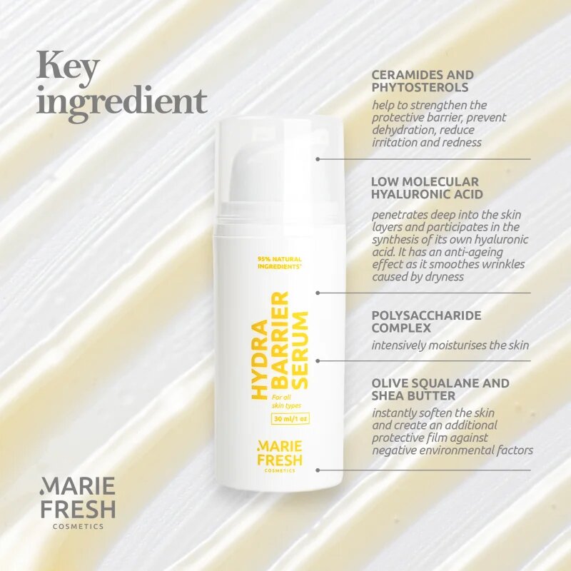 Marie Fresh Cosmetics Hydrate & Restore Serum хидратиращ серум 30 мл.