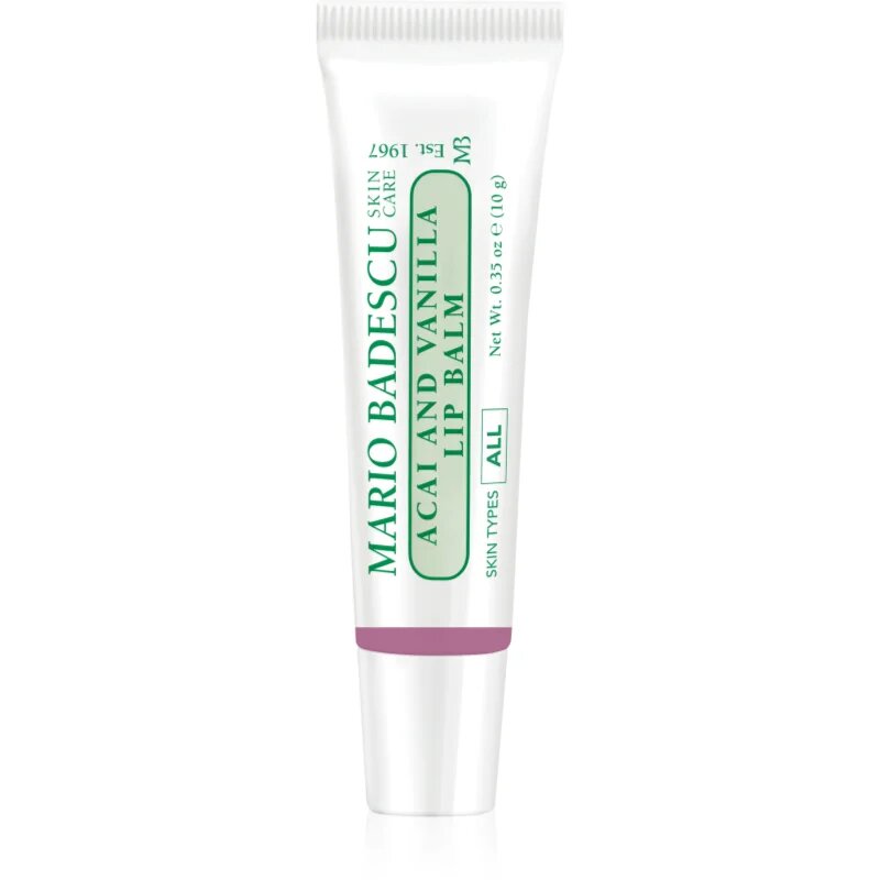 Mario Badescu Acai and Vanilla Lip Balm хидратиращ балсам за устни 10 гр.