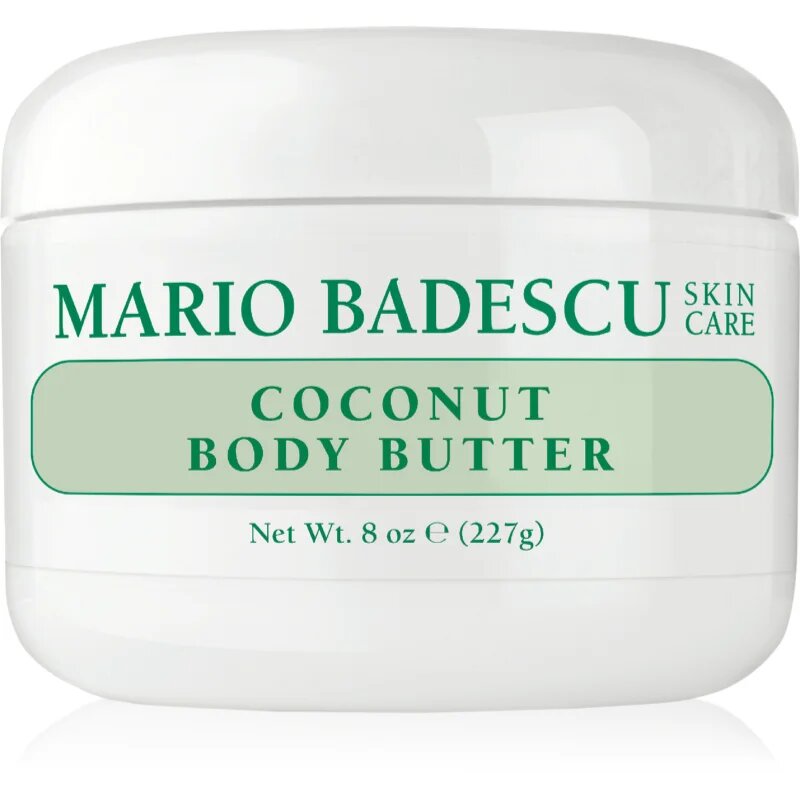 Mario Badescu Coconut Body Butter дълбоко хидратиращо масло за тяло с кокос 227 гр.