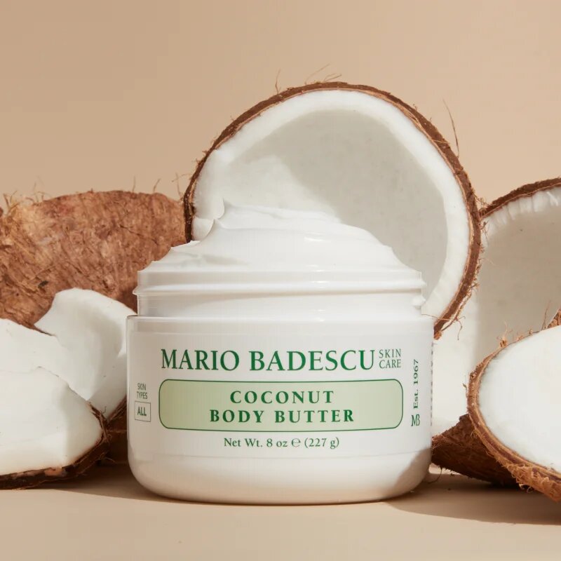 Mario Badescu Coconut Body Butter дълбоко хидратиращо масло за тяло с кокос 227 гр.