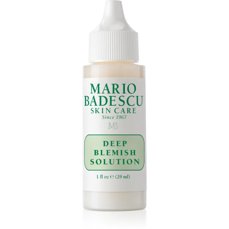 Mario Badescu Deep Blemish Solution концентрат за проблемна кожа против несъвършенства на кожата 29 мл.