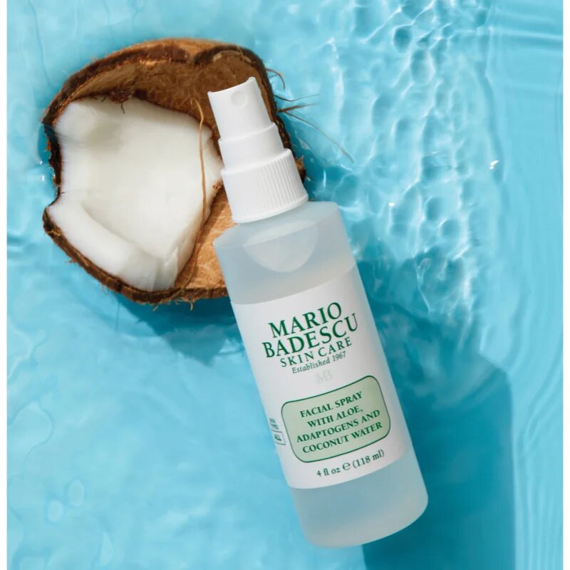 Mario Badescu Facial Spray with Aloe Adaptogens and Coconut Water освежаваща мъгла за нормална към суха кожа 236 мл.