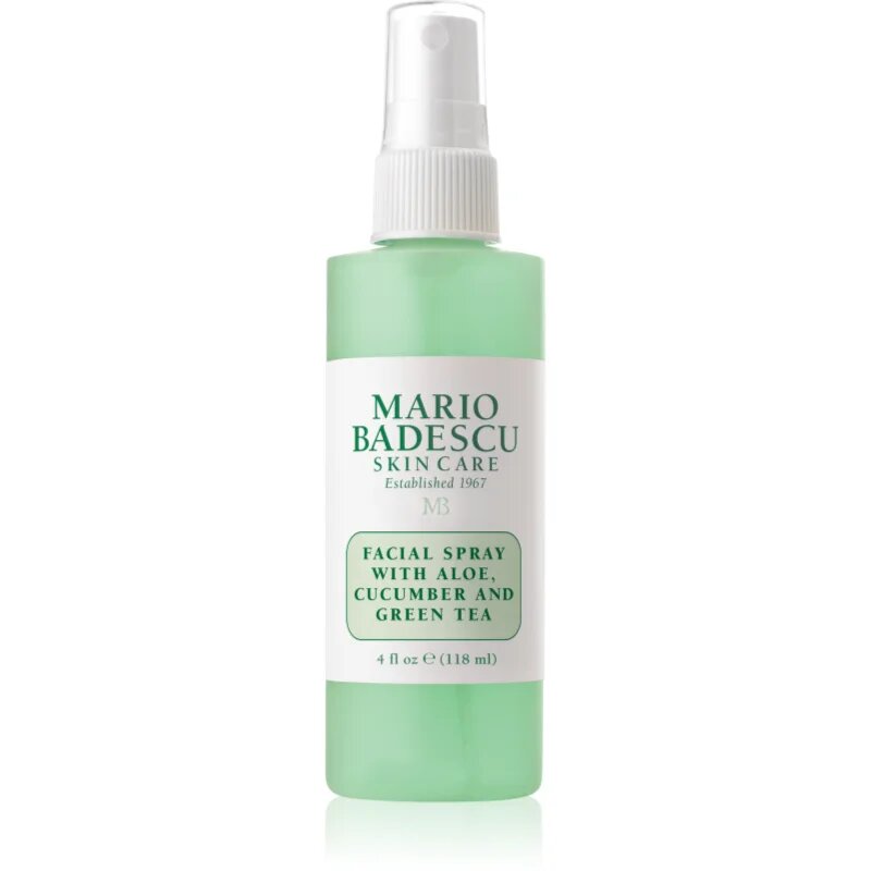 Mario Badescu Facial Spray with Aloe Cucumber and Green Tea охлаждаща и освежаващ мъгла за уморена кожа 118 мл.