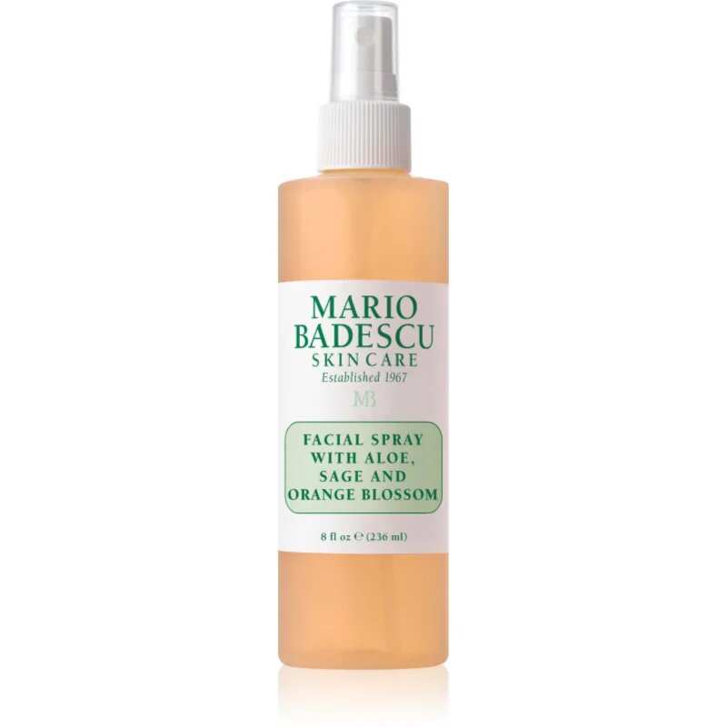 Mario Badescu Facial Spray with Aloe Sage and Orange Blossom енергизираща хидратираща мъгла за лице 236 мл.