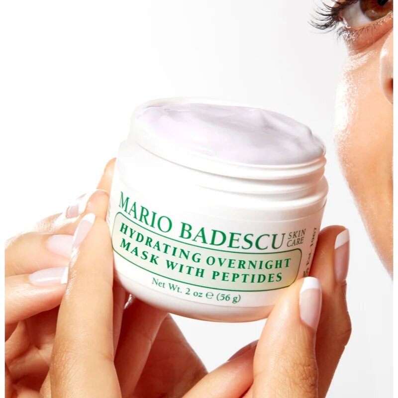 Mario Badescu Hydrating Overnight Mask with Peptides нощна маска с пептиди 56 гр.