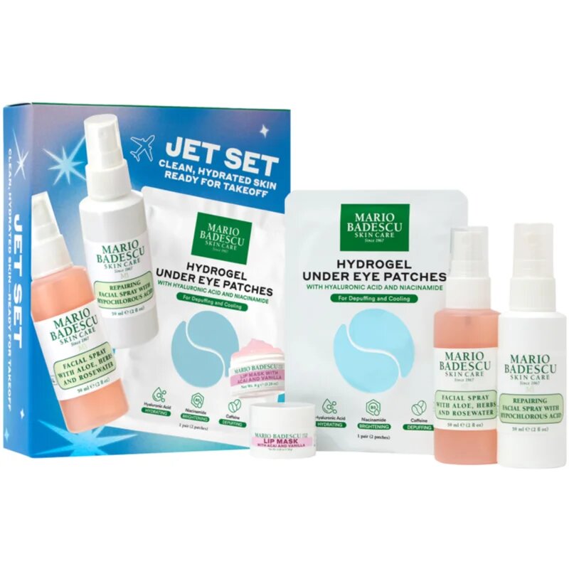 Mario Badescu Jet Set подаръчен комплект за перфектна кожа