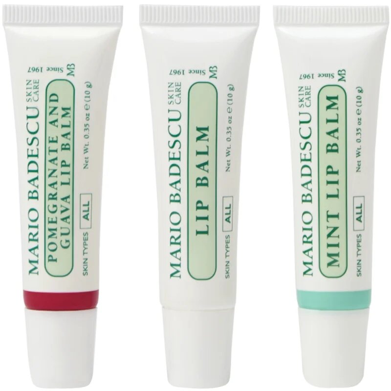 Mario Badescu Lip Balm Trio подаръчен комплект за устни