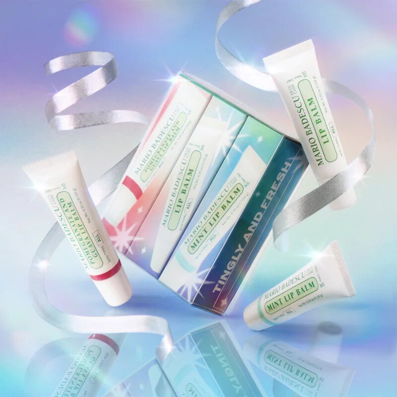 Mario Badescu Lip Balm Trio подаръчен комплект за устни