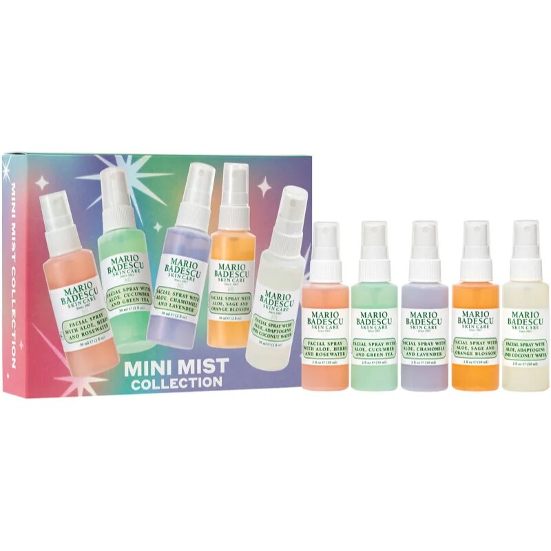 Mario Badescu Mini Mist Collection подаръчен комплект за освежаване и хидратация