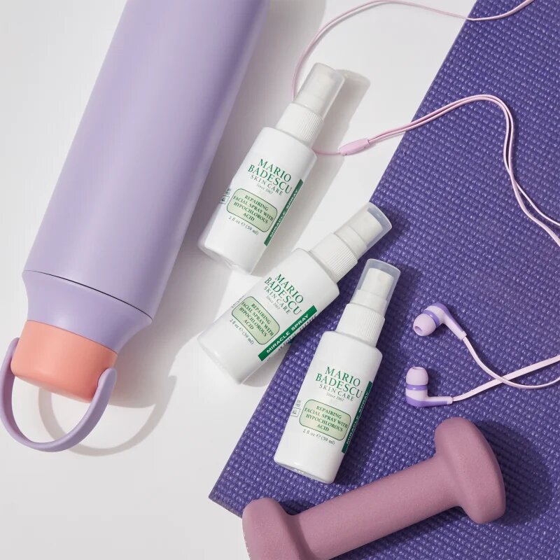 Mario Badescu Repairing Facial Spray With Hypochlorous Acid обновяващ спрей за лице за успокояване на кожата 59 мл.