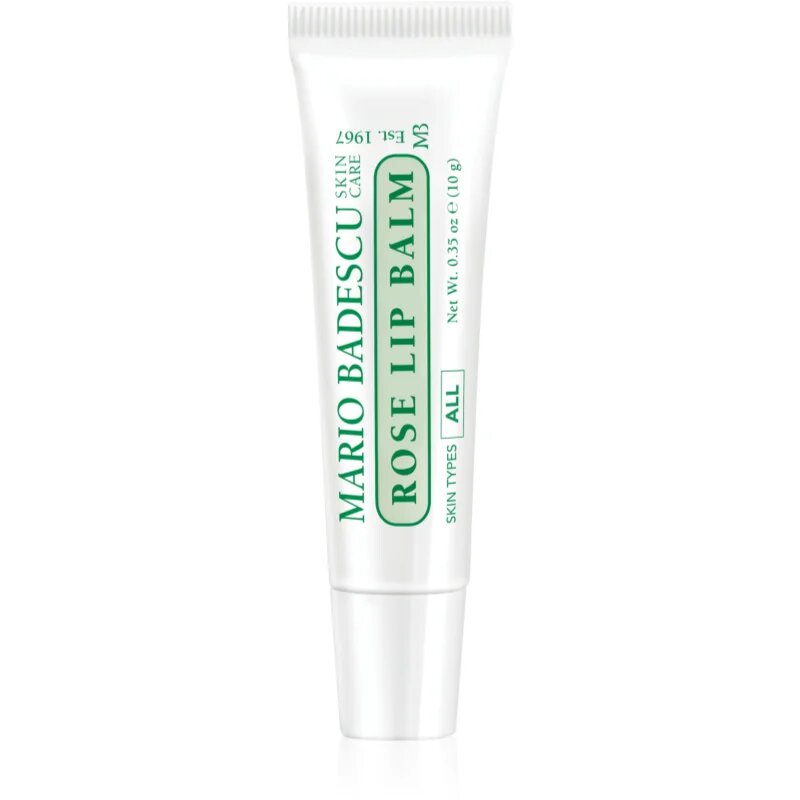 Mario Badescu Rose Lip Balm ултра подхранващ балсам за устни с аромат на рози 10 гр.