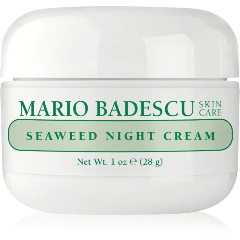 Mario Badescu Seaweed Night Cream нощен хидратиращ крем с минерали 28 гр.