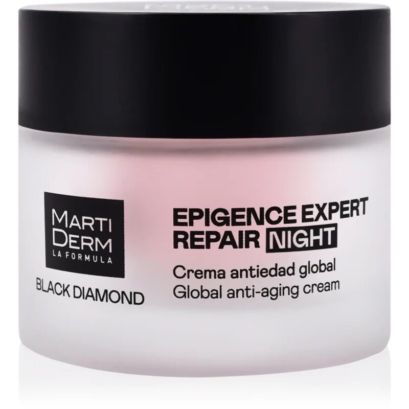 MartiDerm Black Diamond Epigence Expert Repair Night нощен крем против бръчки пълнещ 50 мл.