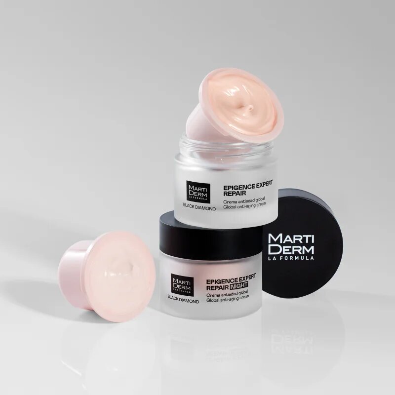 MartiDerm Black Diamond Epigence Expert Repair Night нощен крем против бръчки пълнещ 50 мл.
