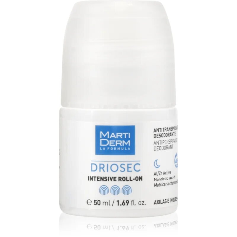 MartiDerm Driosec Intensive Roll-On антиперспирант срещу силно изпотяване 50 мл.