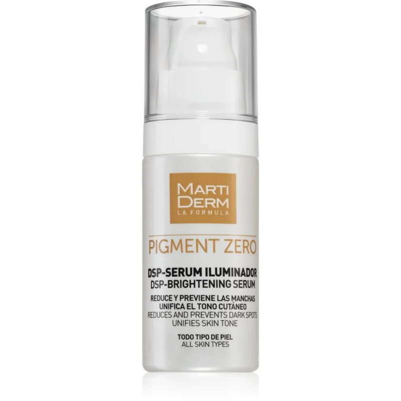 MartiDerm Pigment Zero DSP-Brightening Serum изсветляващ серум против пигментни петна 30 мл.